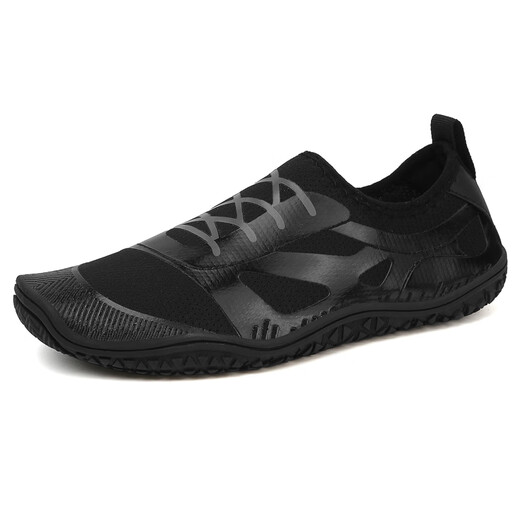 PKSAQ new men's beach shoes sea shoes beach shoes women's outdoor swimming stream wading sport casual shoes fitness 702 black 41