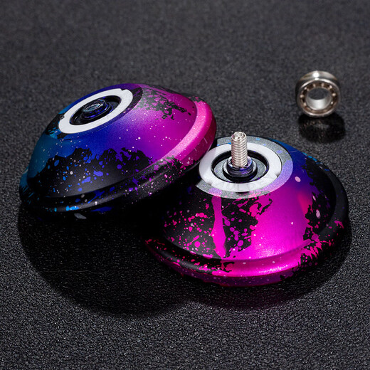 Yunya Ghost Hand Yoyot5 Luba Metal Yoyo Fancy Competition Professional Wettbewerb Legierung Yoyo Unzipe Spielzeug Schwarz und Blau Flieger Drache +10 Seil