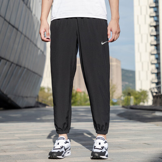 Nike (Nike) Sports Sports New Sports y Casual Fashion Vest Feat Feal Pantalones tejidos Conjunto de dos piezas FB7374-010+FB7498-010 M