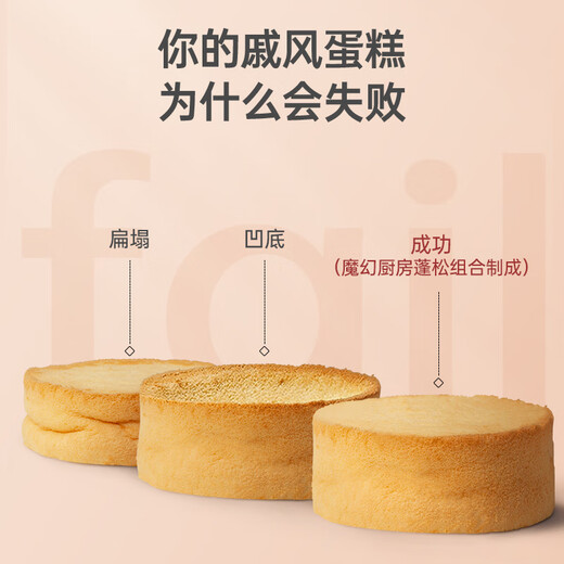 Magic Kitchen Chiffon Cake Mold 6-inch Cake Mold Round Anodized Aluminum Pole Cake Making Mold Tool Baking Mold