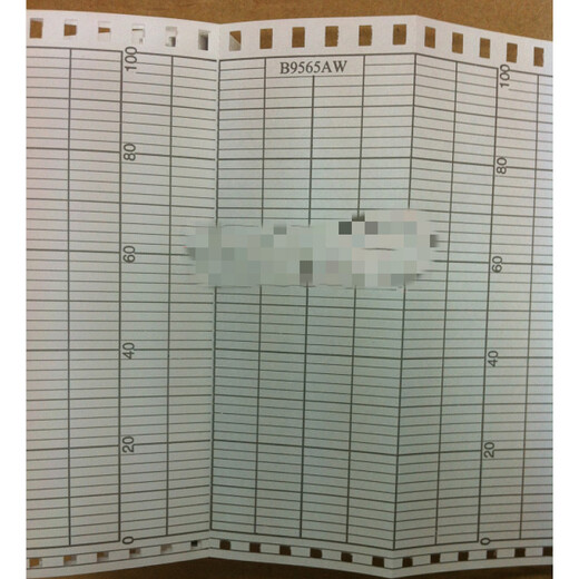 
Folding Yokogawa Instrument Recording Paper B9565AW B9573AN B9855AY B9619AH B9627AY B9573AN (3 books/box)