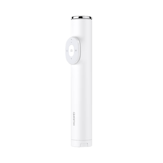 Huawei Original Selfie Stick Tripod Anti-Shake Bluetooth Fernbedienung Wireless Fotografie Douyin Mobile Live Internet Celebrity Stand Selfie Artefact Mini Tragbares Vlog-Shooting Photography Kurzes Video [Intelligent Control Version Bluetooth Fernbedienung] Tripod + Selfie Stick integriert-White