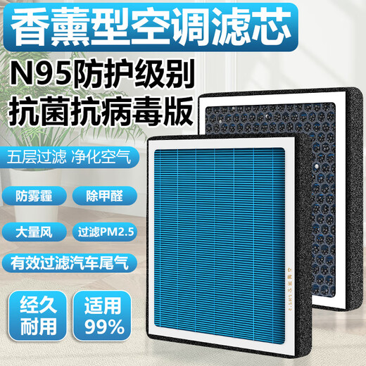 甄雅清适配保时捷卡宴macan迈凯 718帕拉梅拉911 卡曼 玛卡香薰空调滤芯 1个
