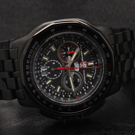 Luminox Replica F-22 Cálculo de Raptor/cronógrafo Pure Titanium Aley Watch Men xa.9272