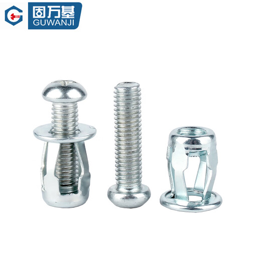 Guwanji petal nut expansion screw plastic plate hollow iron car fixed lantern type rivet expansion bolt screw M4-M8 screw collection M4x16 10 pieces