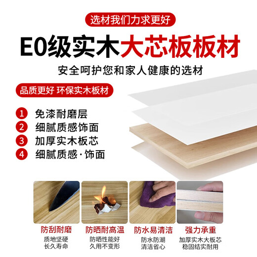 Oushitang solid wood kitchen wall cabinet wall cabinet bedroom wall-mounted balcony simple wall-mounted cabinet bathroom bathroom storage top cabinet length 90 * depth 30 * height 80 three doors E0 grade solid wood assembly