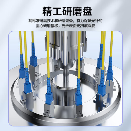 华立信（HUALIXIN）电信级光纤跳线 3米FC-LC（UPC）单模单芯2.0 圆转小方 收发器尾纤 延长线 HLX-S2-FL103