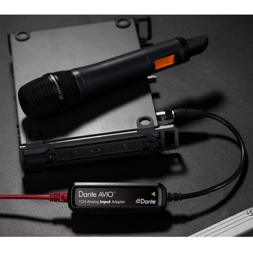 DANTE BY AUDINATE Dante AVIO adapter digital-to-analog converter Dante pigtail digital audio network transmission input and output channel ADP-DAI-AU-1X0 (single card farmer-input)