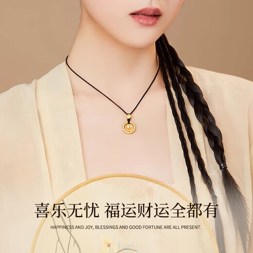 Qike Zodiac Snake Year Necklace Universal for Men and Women 2025 New Safety Buckle Pendant Birthday Gift for Girlfriends and Best Friends