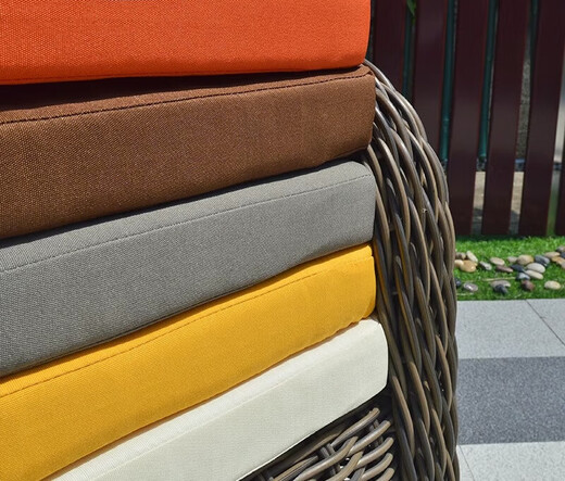 
Mengyier (Mengyier) Fatty Special Cushion Outdoor Ratchair Seat Cushion Waterproof Cloth Chair Cushion U-shaped Cushion Outdoor Ratchair Cloth Sea Sea A13803 45x45*3cm