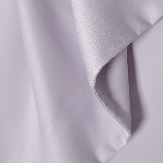 Fuanna pillowcase pure cotton 60S long-staple cotton pillowcase pure cotton pillow cover pair Anina gray 74*48cm