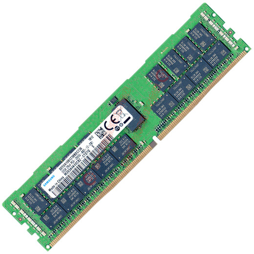 Samsung (SAMSUNG) original DDR4 PC4 fourth generation server workstation with register REG RDIMM RECC server memory bar, suitable for Lenovo Asus, Dell and other servers RECC DDR4 2666 2R 4 16GB 1 single bar