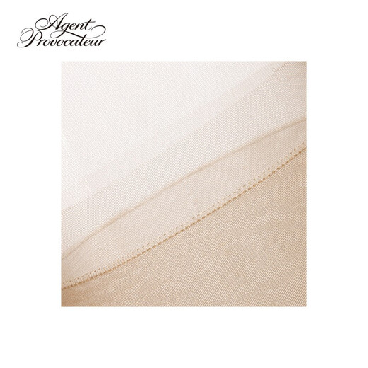 Agent provocateur rétro sur les bas sur le genou OPALE Les belles chaussettes de jambe de la femme doivent être équipées de Garter Belt AP Stockings Champagne Couleur 1