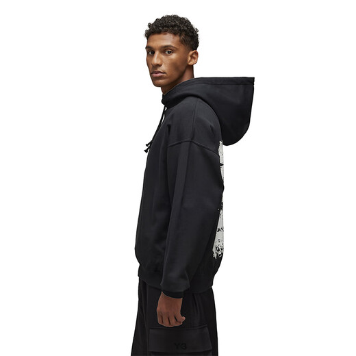 Y-3【 出游必备】y3GFX HOODIE连帽卫衣男女同款印花连帽衫52JN4882 黑色 XL