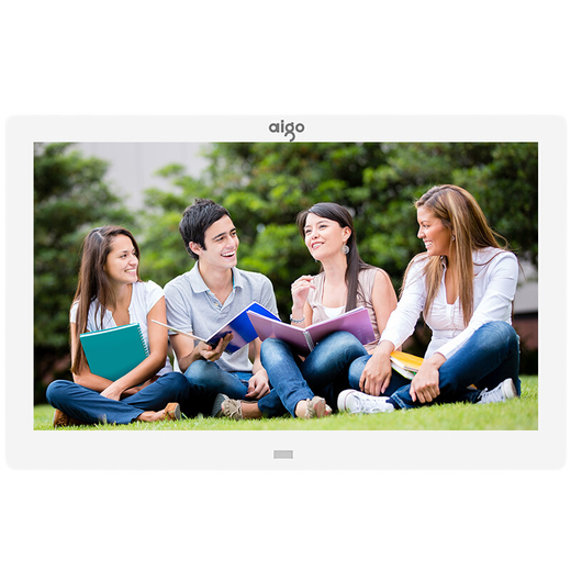 Aigo marco de fotos digital DPF85 pantalla ancha álbum de fotos electrónico de alta definición de 8 pulgadas video casero inteligente música tarjeta SD/disco U enchufe directo estándar DPF85