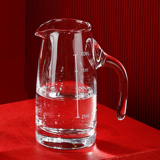 Yu Boyan glass soju cup white wine cup gift box set wine divider home one-cup small wine cup gift Chinese wine set gift box set of ten-2 pots and 8 cups