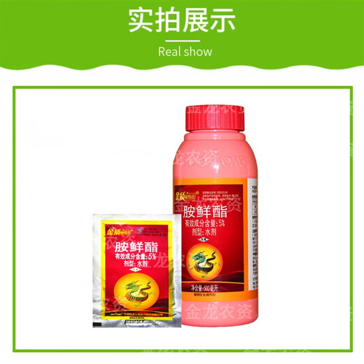 Gold Plant Dragon 5% amine fresh ester fat cotton cabbage to preserve flowers and fruits, color and anti-freeze 500ml