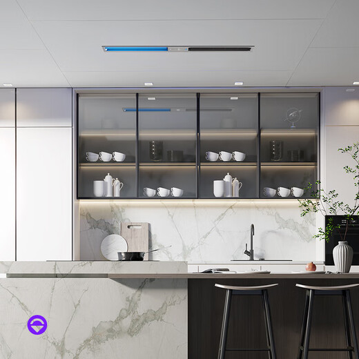 Cooling and heating legendary kitchen air conditioner K4 cooling and heating dual-purpose large 1 HP embedded central air conditioner forced cooling integrated ceiling plaster roof universal small 1 HP suit all-in-one machine