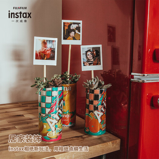 INSTAX Fuji instax polaroid square photo paper white marble single package 10 sheets