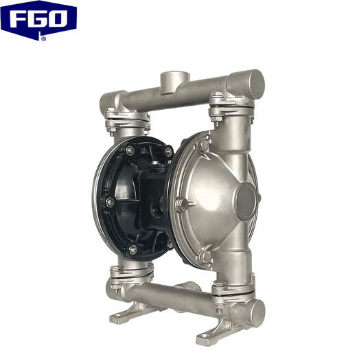 FGO 304 stainless steel pneumatic diaphragm pump GTQBY-25PF DN25 flow rate 4m3/h