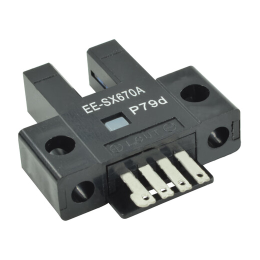 U型槽型光电开关传感器EE-SX670/671/672/673/674/P/R/A NPN/PNP 连接线1006线长2米