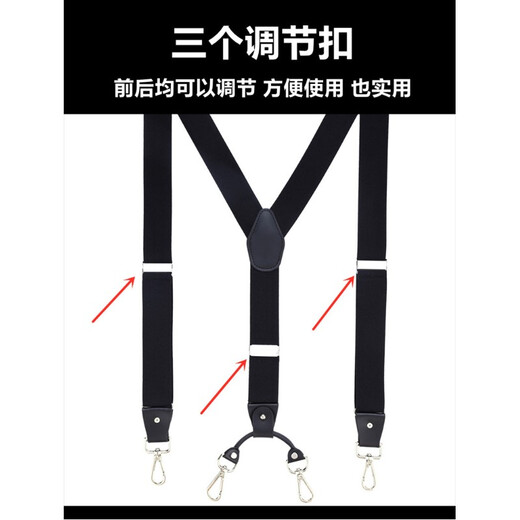 Joyboker pantalon masculin à crochet clip pantalon adulte bracele