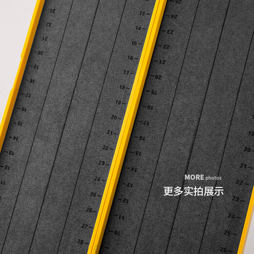 Zhenyou (Grsaed) double-layer fishing sub-line box 40CM competitive sub-line hanging box hook box multi-functional extra long widening ultra-thin fishhook fish line box fishing gear accessories