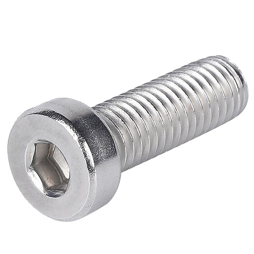 HETHDIGG JG-691 304 Vis hexagone à tête mince en acier inoxydable Boulon de tête cylindrique Din7984 M6 * 20 (50 pièces)
