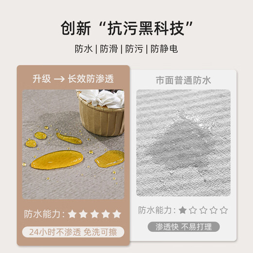 
Round carpet bedroom light luxury living room free washable sofa blanket computer chair study room sound insulation blanket Xingyan-14107-round 200cm*200cm (round)
