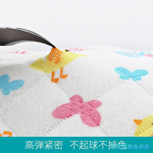 ZD Japón ZD Pañal Pure Algodón Pure lavable recién nacido Meson Meson Pañal Anillo de orina de orina almohadilla de foca orina 10 paquete de 6 capas azul l