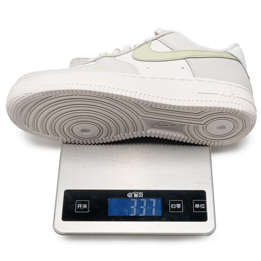 
Nike (NIKE) shoes for women's shoes Air Force 1 Air Force 1 AF1 lychee leather small white shoes casual shoes sports shoes IB3881-001 white and green 40