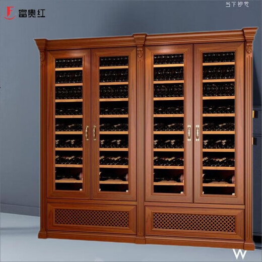Fuguihong FH-168HA air cooling system constant temperature red wine cabinet household wine cabinet compressor refrigeration cabinet constant temperature tea cabinet