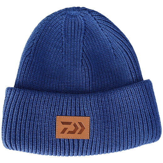 DAIWA autumn and winter DC-9823CS antibacterial and anti-UV warm knitted hat, cold-proof fishing hat, versatile and casual, black, one size fits all