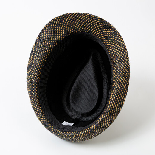 Kt British jazz hat men's casual and versatile spring and autumn travel sun hat breathable mesh Korean style trendy gentleman hat milk white adult one size fits all