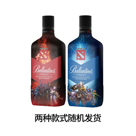 百龄坛（Ballantine`s）苏格兰调和型威士忌 700ml 1瓶 DOTA2刀塔联名限定款 