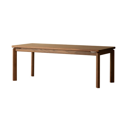 Continue to write solid wood dining table desk furniture North American black walnut living room small apartment full study e-sports office workbench