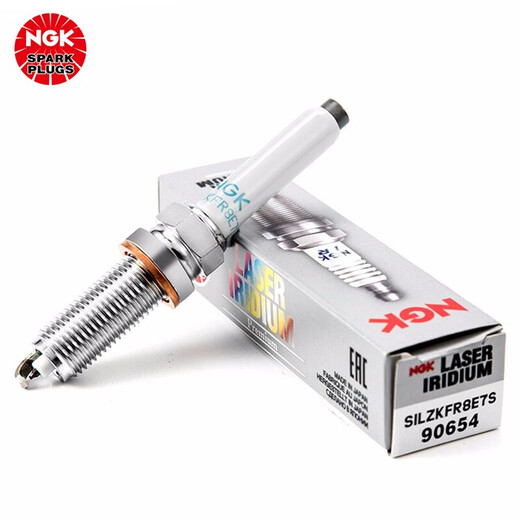 NGK Iridium Platinum Zündkerzen, dedizierte Doppel-Edelmetall-Feuerdüsen, Silzkfr8e7S 90654, geeignet für 4-Pack-Mercedes-Benz R320/R400 3.0t (276 826)