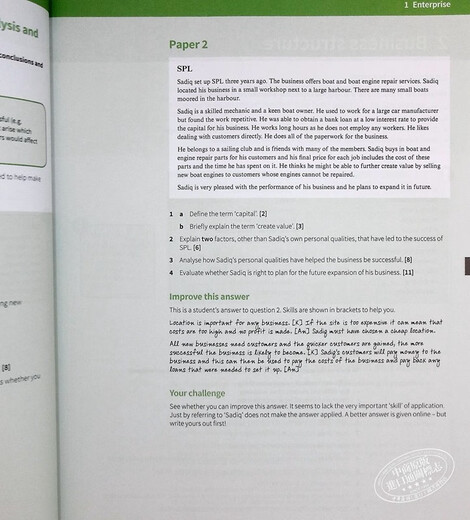 Cambridge International AS&A Level Business Workbook publicado por la Universidad de Cambridge