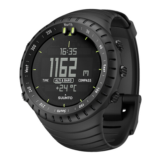 颂拓（SUUNTO）CORE全黑 经典户外运动手表 多功能指南针徒步登山智能手表礼物