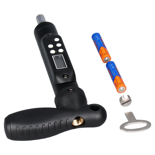 HEMUELE digital display torque screwdriver T-handle preset torque screwdriver high-precision adjustable torque torque meter bit digital display model HNST-1N.m