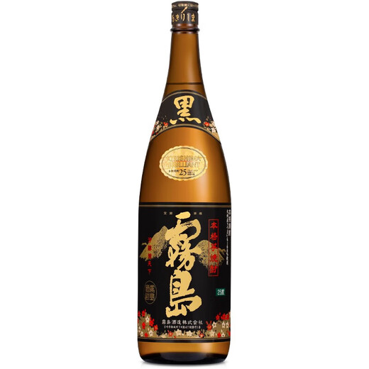 黑雾岛【官方行货】日本进口烧酒洋酒本格甘薯烧酒地瓜烧清酒年货送礼 黑雾岛甘薯烧酒1.8L