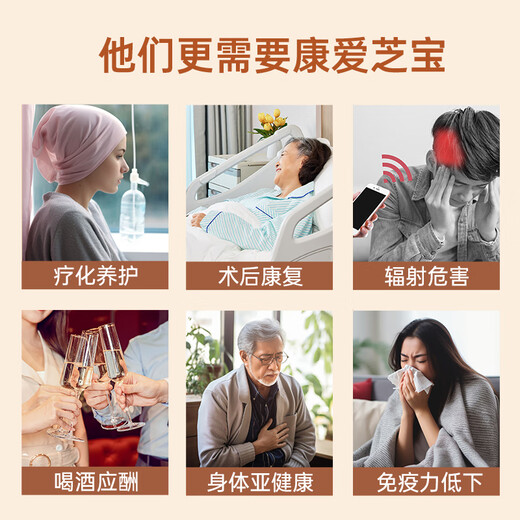 仙芝楼 20倍浓缩 破壁灵芝孢子粉提取物胶囊0.4g/粒*50粒营养品探病