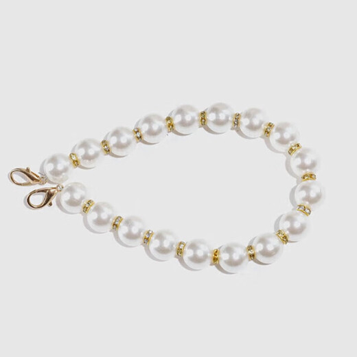 
Feng Shang Yun Duo Wrinkled Bag Women's Shoulder Crossbody Bag Pearl Chain Bag Fashionable Underarm Bag Valentine's Day Gift Cloud Duo Wrinkled Bag [Beige]
