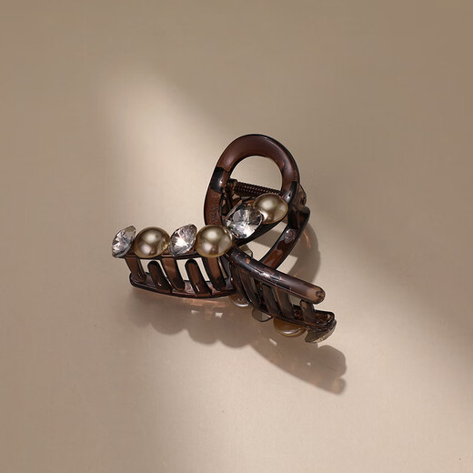 Chimera (CHIMERA) full-tied bun hair clip for small hair, light luxury half-tied high ponytail clip hair accessory hairpin girl birthday gift