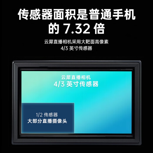 Yunxi e-commerce carries a complete set of live broadcast camera equipment for novice anchors indoor singing karaoke computer games Douyin 4K ultra-high definition multi-platform complete set of professional-grade live broadcast camera 4-light package (enterprise selection) live broadcast equipment
