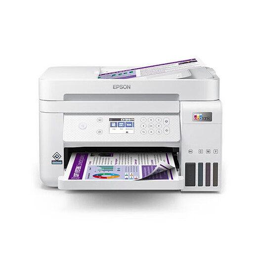 爱普生（EPSON）A4彩色墨仓式打印机 多功能打印复印扫描一体机 无线WIFI 家用办公打印 L6276【自动双面 自动输稿器】