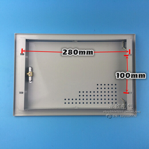 200*300弱电铁面板 多媒体信息箱盖子 集线箱盖板 33*22cm
