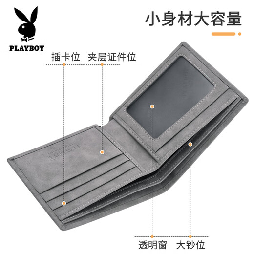 Playboy (Playboy) кошелек мужской коротка кошелька.