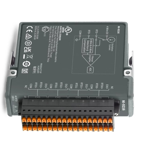 NI 9216 DSUB, 8-Kanal PT100 RTD, 50S/S/CH, Analogeingangsmodul (783863-01)