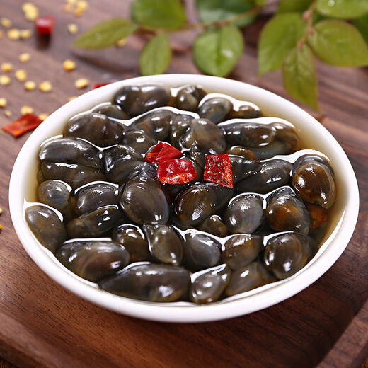 Drunken mud snail yellow mud snail aquatic products raw pickled seafood ready-to-eat canned Ningbo specialty large fresh pickled yellow rice wine drunk 6A mud snail 280g (medium particles)